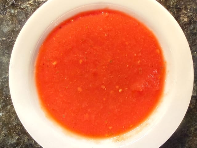 Side Taco Sauce.