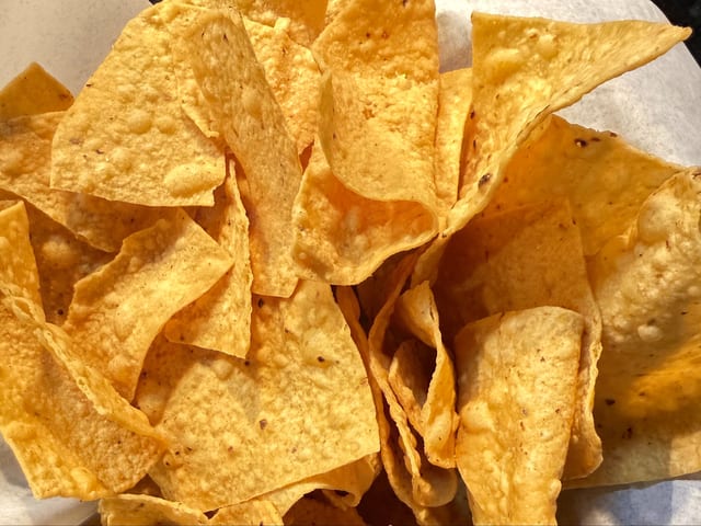 12 LB Box of Chips.