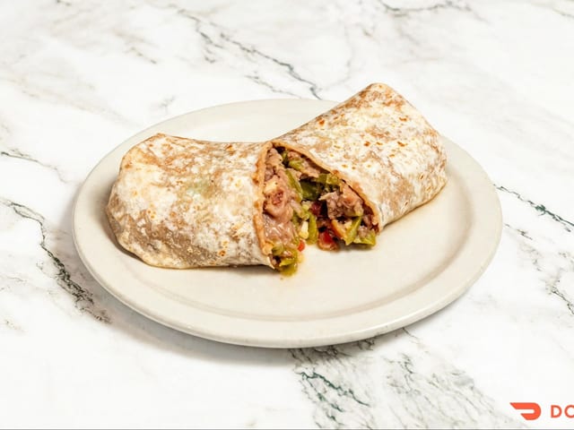 Chile Verde Burrito.