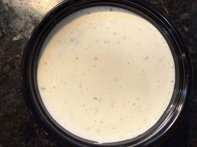 Side Ranch Dressing.