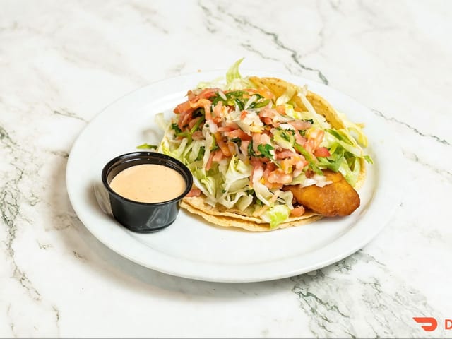 Fish Soft Taco.