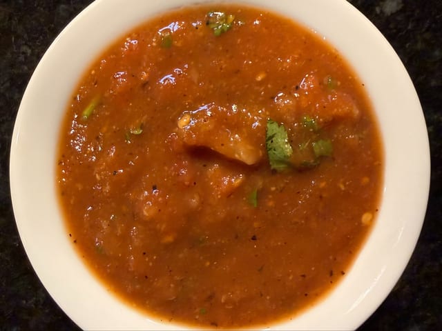 Spicy Salsa.